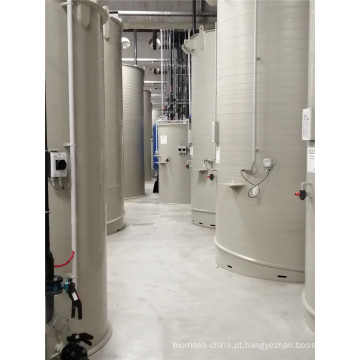 Balde de armazenamento de equipamento de tratamento de águas residuais de galvanização
